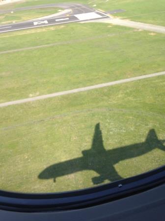 A l'approche de Blagnac, 19 avril 2014.